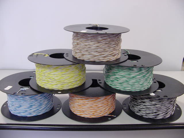 Cross conect 1P 0,5 mm ranžír BÍLÁ / ZELENÁ