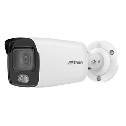 DS-2CD2047G2-LU(2.8mm)(C) 4MPix IP Bullet ColorVu AcuSense kamera; LED 40m, WDR 130dB,mikrofon, IP67