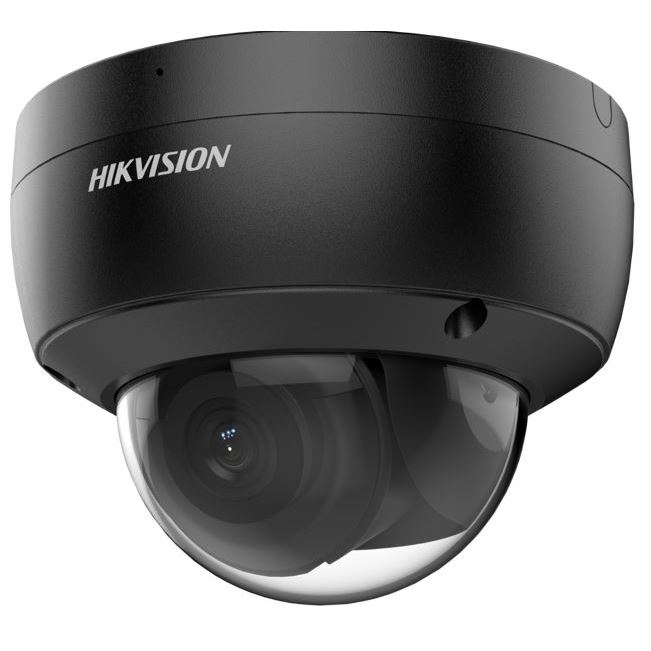 DS-2CD2143G2-IS(2.8mm)(BLACK) 4MPix IP Dome kamera; IR 30m, Audio, Alarm, IP67, IK10, černá