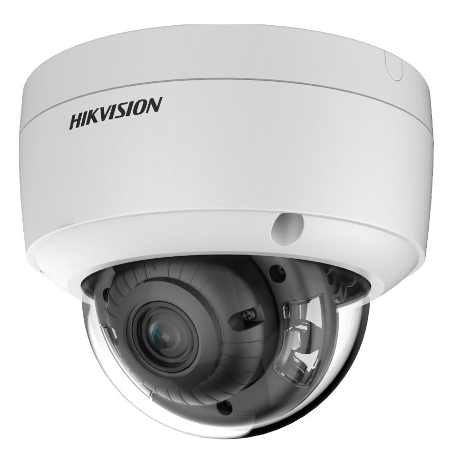 DS-2CD2147G2-LSU(2.8mm)(C) 4MPix IP Dome ColorVu AcuSense kamera; LED 30m; mikrofon; WDR 130dB, IP67, IK10