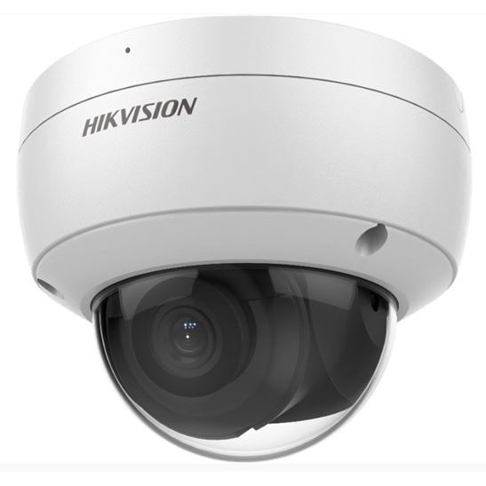 DS-2CD2186G2-ISU(2.8mm) 8MPix IP Dome AcuSense kamera; IR 30m, Audio, Alarm, mikrofon, IK10