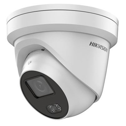 DS-2CD2327G1-LU(4mm) 2MPix IP Turret ColorVu kamera; LED 30m, mikrofon