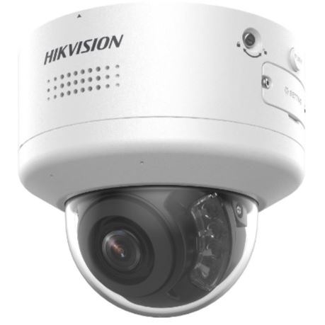 DS-2CD2786G2H-IPTRZS2U/SL(2.8-12mm) 8MPix IP PTRZ AcuSense Dome kamera; IR 40m, Audio, Alarm, blikač, IK10