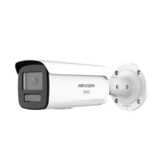 DS-2CD2T47G3-LIS2UY/SL(2.8mm) 4MPix IP Bullet Hybrid ColorVu AcuSense kamera; LED/IR 60m, WDR 130dB, Audio, Alarm, IP67