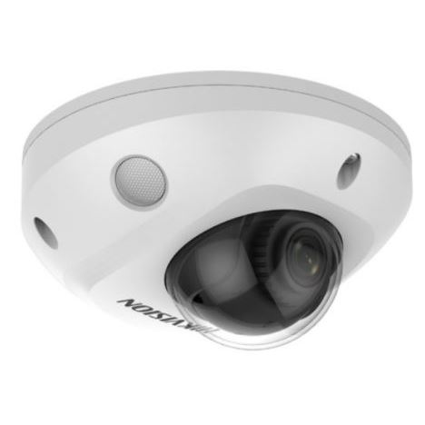 DS-2CD3545G0-IS(2.8mm) 4MPix IP Mini Dome; IR 15m, Audio, Alarm, IP67, IK08