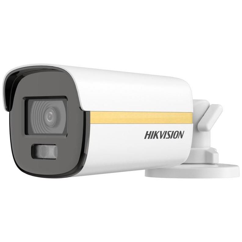 DS-2CE12KF3T-LE(2.8mm) 5MPix HDTVI Bullet Hybrid ColorVu kamera; LED/IR 40m, IP67, WDR 130dB, PoC