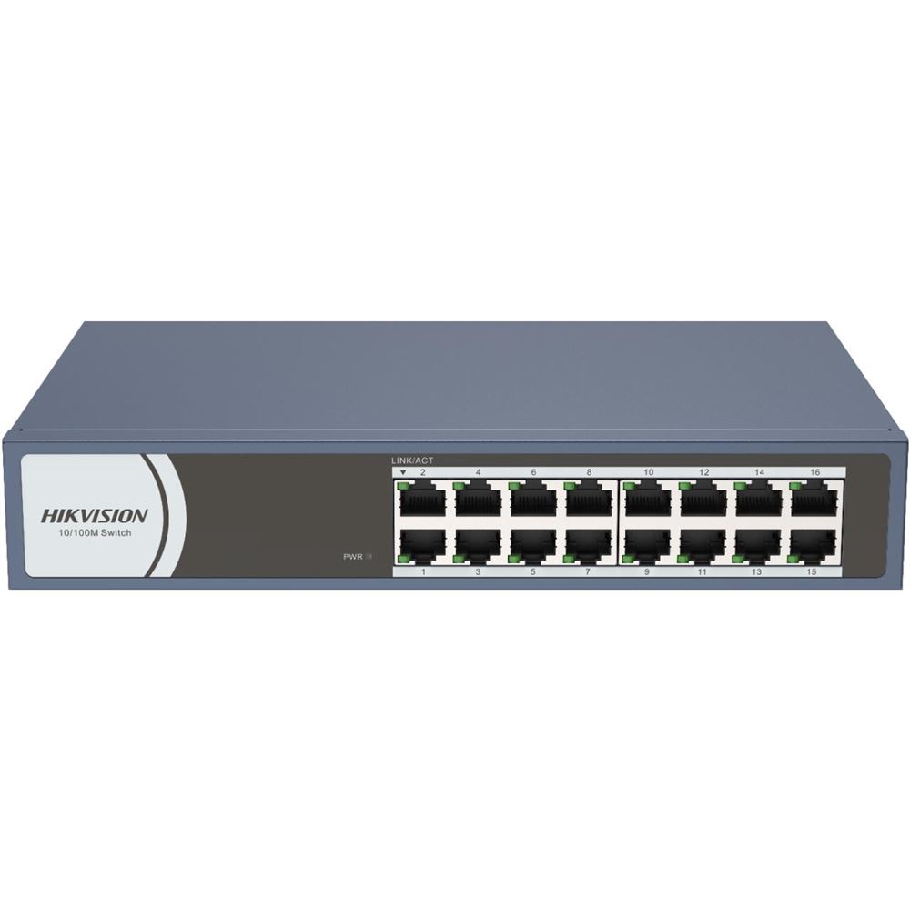 DS-3E0116R-O Switch 16 x10/100Mbps; bez PoE