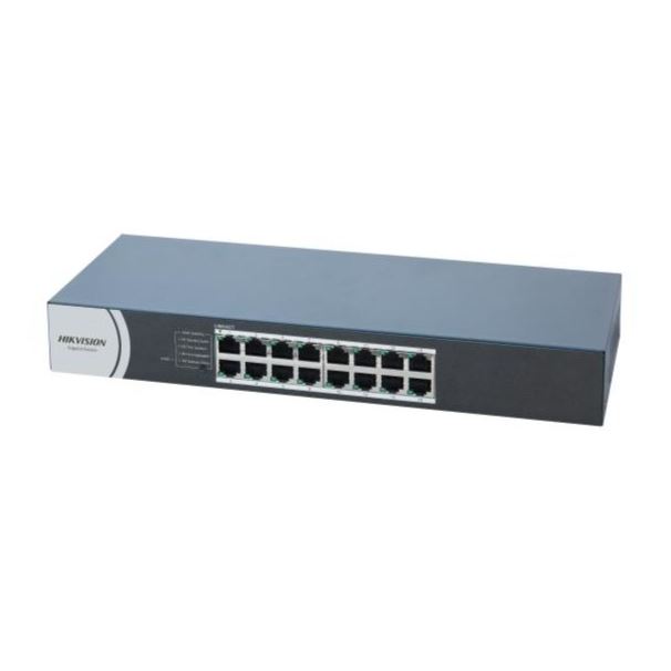 DS-3E0516R-O Switch 16x 10/100/1000Mbit; bez PoE