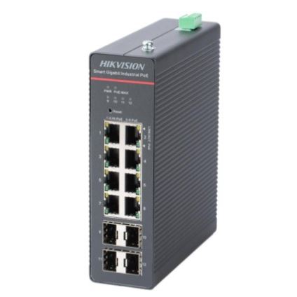 DS-3T1512HP-SI-8P4FKIT(240W) KIT průmyslového switche 8x Gb Poe a 240W napájecího zdroje