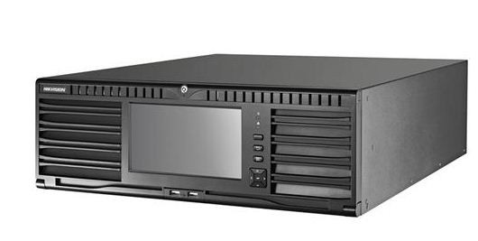 DS-96128NI-I16/H 128 kanálový NVR pro IP kamery; HDMI; 4x LAN; 16x SATA; RAID; 7TFT displej