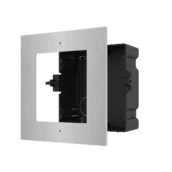 DS-KD-ACF1/S rámeček interkomu pro zápustnou montáž; nerez