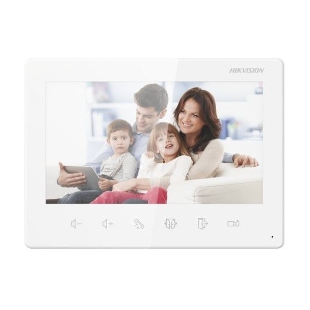 DS-KH1200 7" bytový monitor, ovládání tlačítky