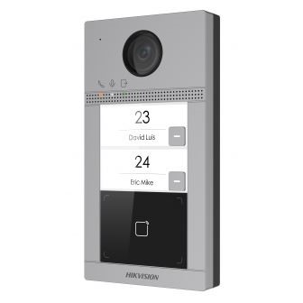 DS-KV8213-WME1 IP dveřní interkom, 2-tlačítkový, čtečka karet, 2MPx kamera, WiFi