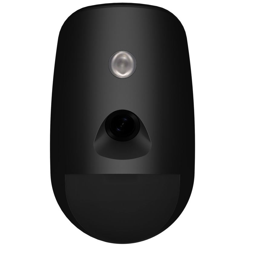 DS-PDPC12PF-EG2-WE (Black) AX PRO bezdrátový PIRCAM detektor, PET imunita do 30kg, dosah 12m, vějíř, LED přísvit, černý