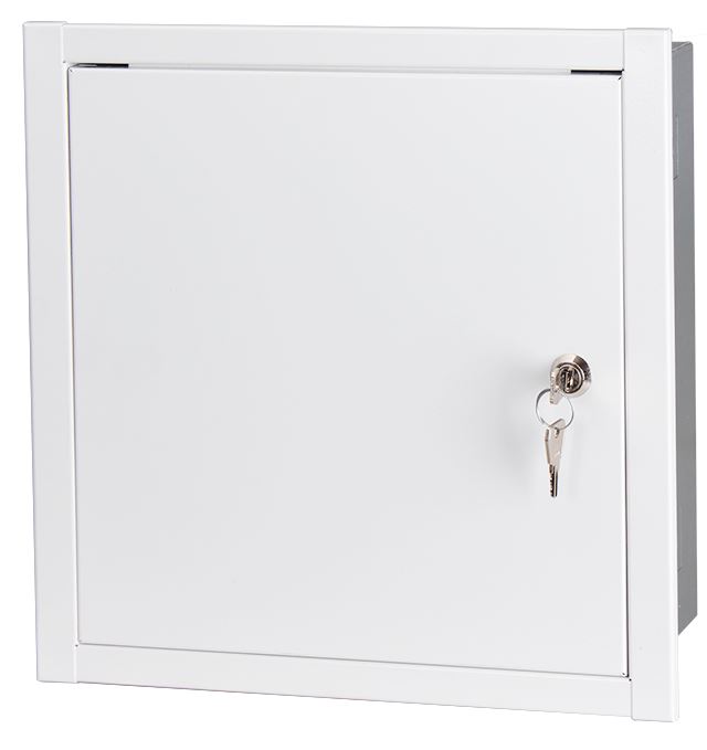 Lexi-Net Basic univerzální skříň 300 x 300 x 120 mm, pod omítku, bílá