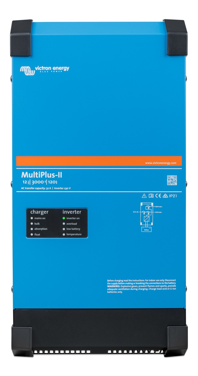 Měnič / nabíječka Victron Energy MultiPlus-II 12V/3000VA/120A-32A