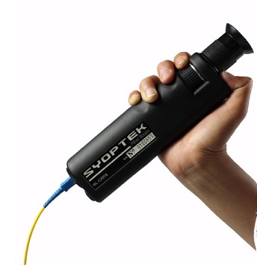 Mikroskop inspekční 400x zvětšení 2,5 a 1,25 ferule