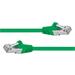 Premiumcord Patch kabel CAT6a S-FTP, RJ45-RJ45, AWG 26/7 5m zelený