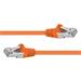 Premiumcord Patch kabel CAT6a S-FTP, RJ45-RJ45, AWG 26/7 7m oranžová