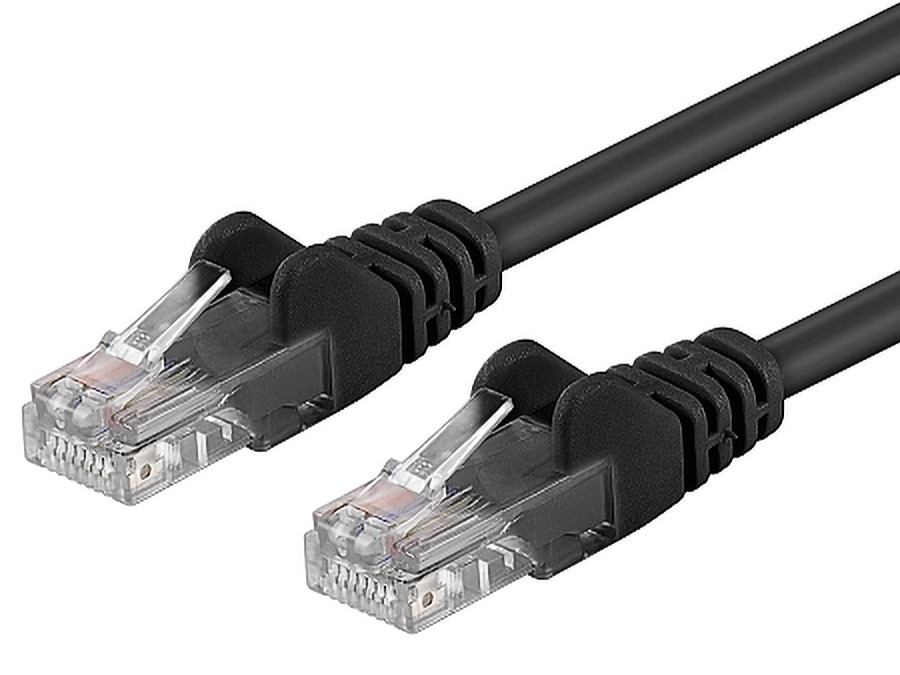 PremiumCord Patch kabel UTP RJ45-RJ45 CAT6 7m černá
