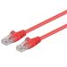 PremiumCord Patch kabel UTP RJ45-RJ45 CAT6 7m červená