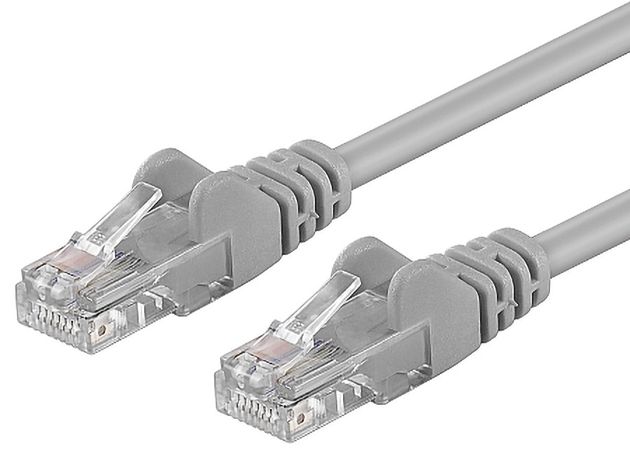 PremiumCord Patch kabel UTP RJ45-RJ45 level 5e 25m šedá