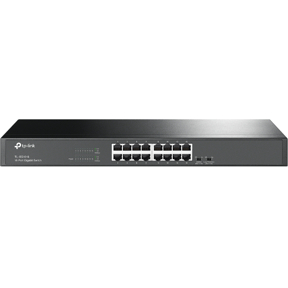 Switch TP-Link TL-SG1016 16x GLAN, 19"rack