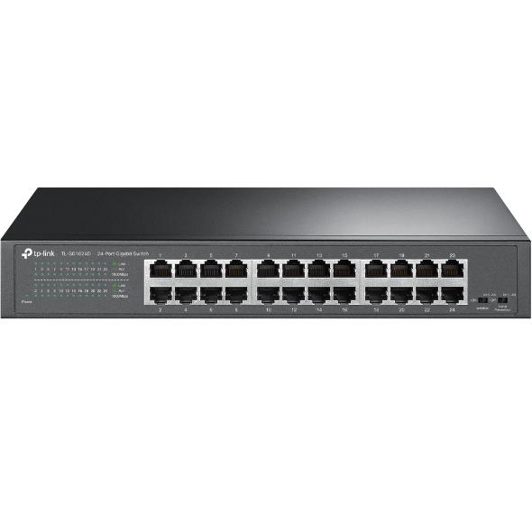 Switch TP-Link TL-SG1024D switch 24x GLan, desktop, 13" kov