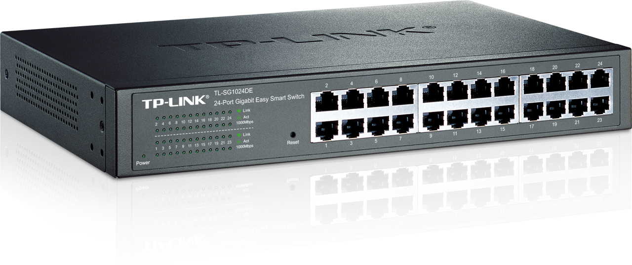 Switch TP-Link TL-SG1024DE smart 24x GLan