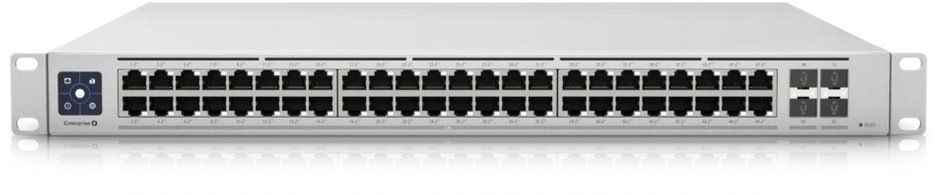 Switch Ubiquiti Networks USW-Enterprise-48-PoE UniFi, 48x GLAN s PoE, 4x SFP+, 720W