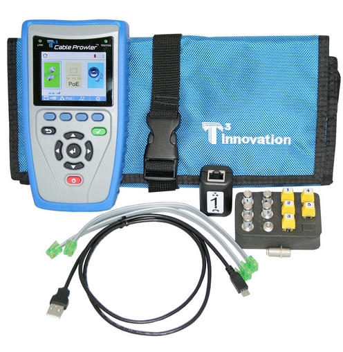 TCB300 - Cable Prowler - analyzáror LAN sítí