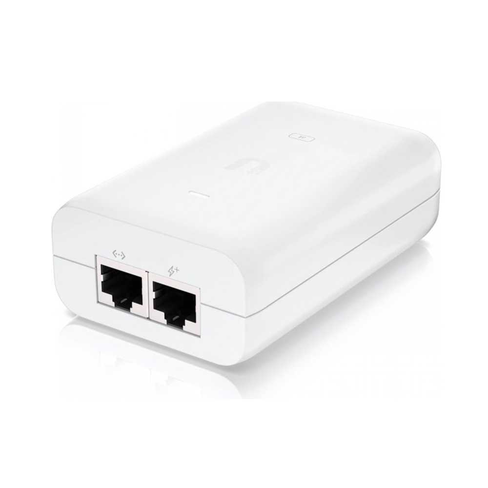 Ubiquiti U-POE - Gigabitový PoE injektor 48V/0.32A (15,4W) - bílý