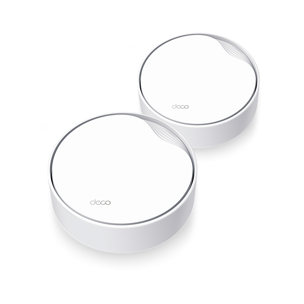 WiFi router TP-Link Deco X50-PoE(1-pack) WiFi 6, 1x 2,5GLAN, 1x GLan s PoE, 2,4/ 5GHz AX3000