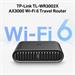 WiFi router TP-Link TL-WR3002X cestovní, AX3000, WiFi 6, 1x 2,5GWAN, 1x GLan, USB, 2,4/5GHz