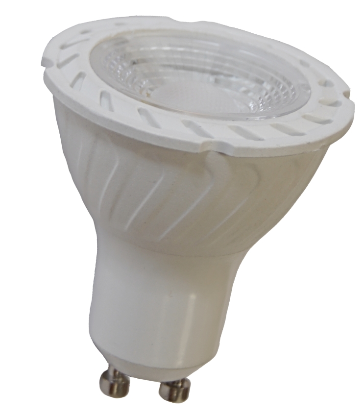 Žárovka GU10-COB 7W AC-230 V, 2700K 530Lm