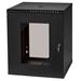 LEXI-Net Basic Rozvaděč nástěnný 19" 12U 520x450, dveře sklo, černý