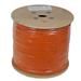 LEXI-Net kabel Cat 6A S/FTP LSOH licna (Dca) 27 AWG 500m cívka, oranžový plášť