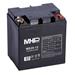 MHPower MS28-12 olověný akumulátor AGM 12V/28Ah, Terminál T1 - M6
