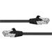 Premiumcord Patch kabel CAT6a S-FTP, RJ45-RJ45, AWG 26/7 10m černá