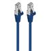 Premiumcord Patch kabel CAT6a S-FTP, RJ45-RJ45, AWG 26/7 10m modrá