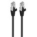 Premiumcord Patch kabel CAT6a S-FTP, RJ45-RJ45, AWG 26/7 5m černá