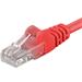 PremiumCord Patch kabel UTP RJ45-RJ45 CAT6 1,5m červená
