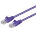 PremiumCord Patch kabel UTP RJ45-RJ45 CAT6 1,5m fialová