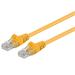 PremiumCord Patch kabel UTP RJ45-RJ45 CAT6 3m žlutá