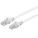 PremiumCord Patch kabel UTP RJ45-RJ45 level 5e 0.25m bílá