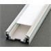Profil hliníkový P1 povrchová montáž pro LED pásek délky 2M 8x20mm bez Difuzoru