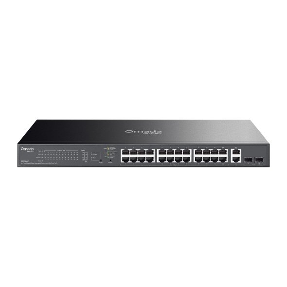 Switch TP-Link ES228GP 24x GLan s PoE+, 2x GLan, 2x SFP, 250W, Omáda SDN