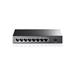 Switch TP-Link TL-SF1008P 8x LAN, 4xPoE, 57W, kov
