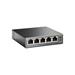 Switch TP-Link TL-SG1005P 5x GLAN, 4xPOE, 56W, kov