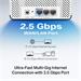 WiFi router TP-Link Mercusys Halo H27BE(3-pack) WiFi 7, BE3600, 1x 2.5GLAN, 2x GLAN, 2,4/5 GHz